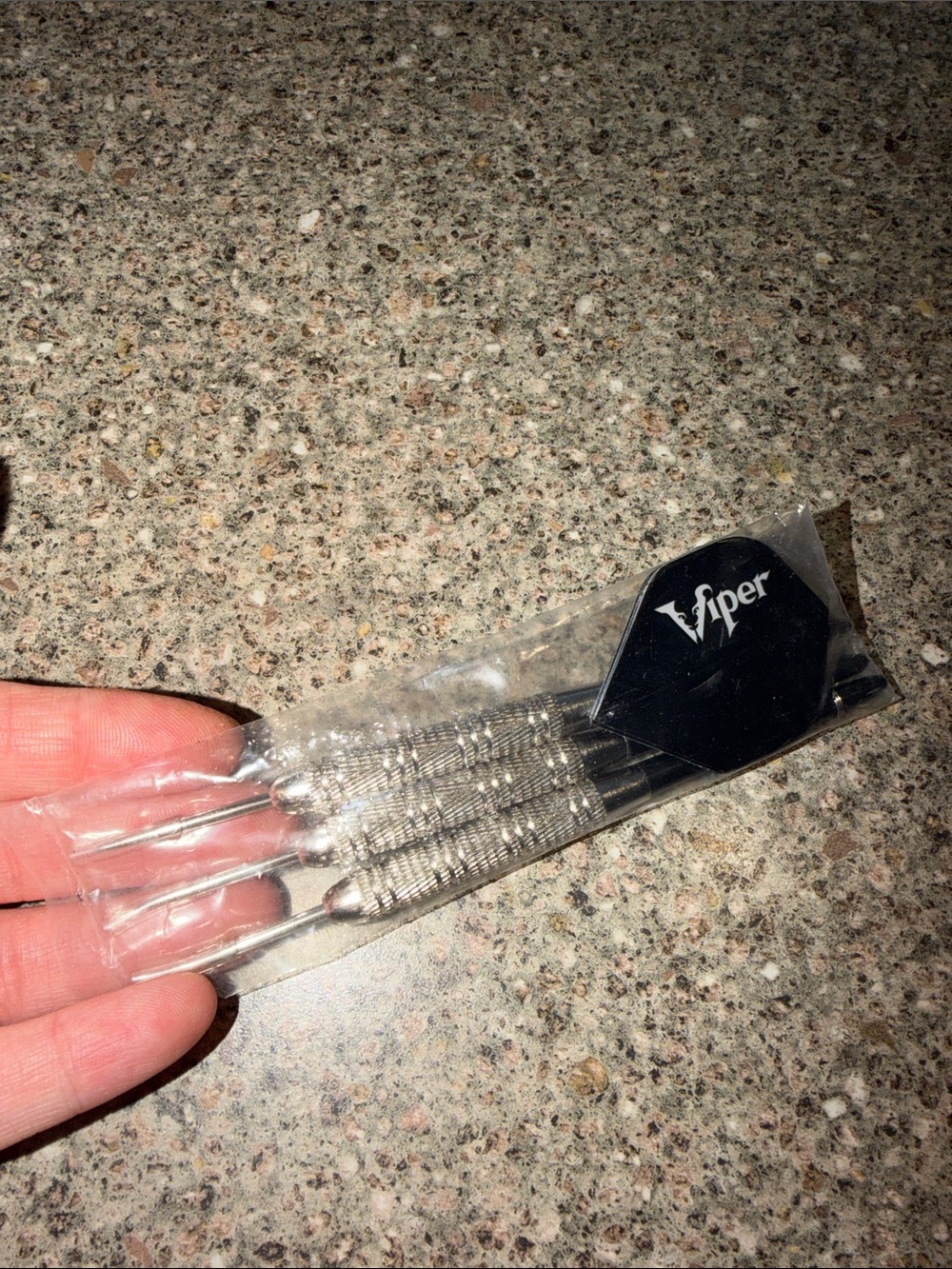Viper Silver Steel-Tip Darts - 3 Pack (Black Flights)